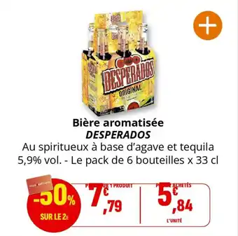 Coccinelle Supermarché Bière aromatisée desperados offre