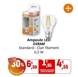 Coccinelle Supermarché Ampoule led osram offre