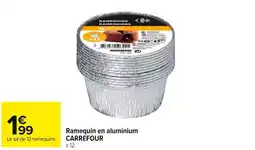 Carrefour Market Ramequin en aluminium carrefour offre