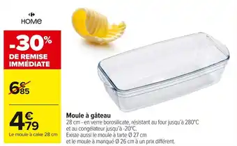 Carrefour Market Moule à gâteau offre