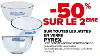 Carrefour Market Sur toutes les jattes en verre pyrex offre