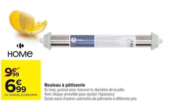 Carrefour Market Rouleau à pâtisserie HOME offre