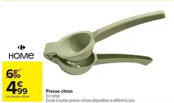 Carrefour Market Presse-citron HOME offre