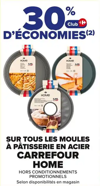 Carrefour Market Sur tous les moules à pâtisserie en acier carrefour home offre