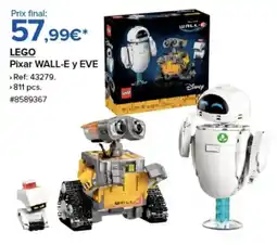 Costco Lego pixar wall-e y eve offre