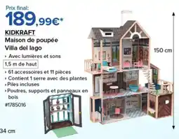 Costco Kidkraft maison de poupée villa del lago offre