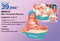 Costco Nenuco bain moussant nenuco baignoire 2 en 1 offre