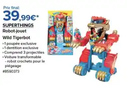 Costco Superthings robot-jouet wild tigerbot offre
