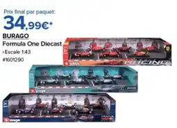 Costco Burago formula one diecast offre