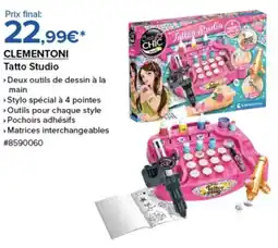 Costco Clementoni tatto studio offre