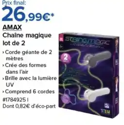 Costco Amax chaîne magique lot de 2 offre