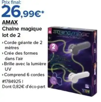 Costco Amax chaîne magique lot de 2 offre