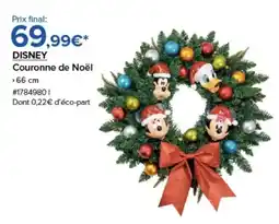Costco Disney couronne de noël offre