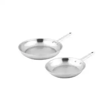 Carrefour Market CARREFOUR HOME Lot de 2 poêles offre