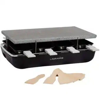 Carrefour Market LAGRANGE Appareil à raclette avec pierre de cuisson offre