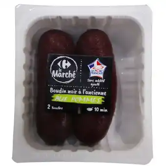 Carrefour Market 2 boudins noirs à l'ancienne CARREFOUR Le Marché offre