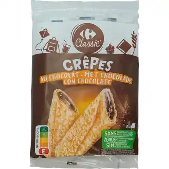 Carrefour Market CARREFOUR CLASSIC' Crêpes fourrées offre