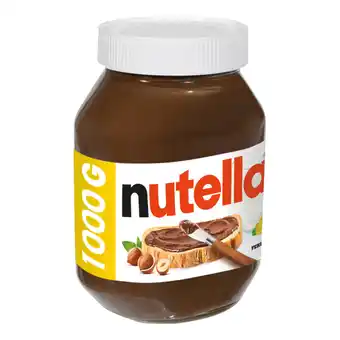 NUTELLA SUR TOUTES LES PÂTES À TARTINER