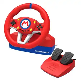 Carrefour HORI Volant + Pédales Mario Kart pour Nintendo Switch offre