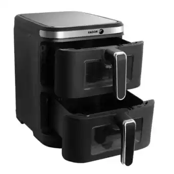 Carrefour FAGOR Friteuse sans huile air fryer superposée offre