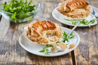 Carrefour SANS MARQUE 2 coquilles Saint-Jacques* à la Normande offre