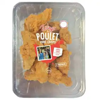 Carrefour WINGS Wings de poulet pané crispy offre