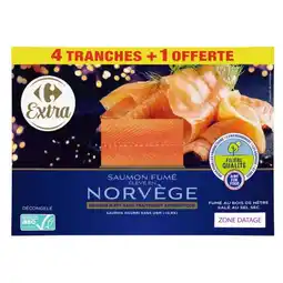 Carrefour CARREFOUR EXTRA Saumon fumé Norvège offre