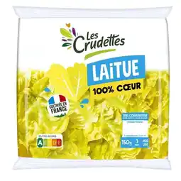 Carrefour Laitue 100% coeur LES CRUDETTES offre