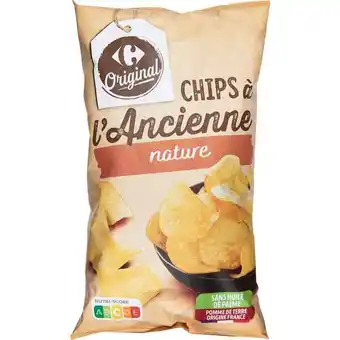 Carrefour CARREFOUR ORIGINAL Chips à l'ancienne offre
