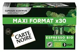 Carrefour CARTE NOIRE BIO SUR TOUT offre