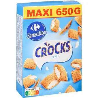 Carrefour CARREFOUR SENSATION Céréales Crocks offre