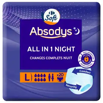 Carrefour CARREFOUR SOFT SUR TOUTE L'INCONTINENCE offre