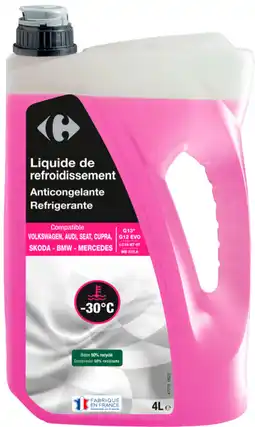 Carrefour CARREFOUR SUR TOUS LES LIQUIDES DE REFROIDISSEMENT offre