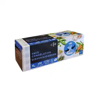 Carrefour CARREFOUR ET SIMPL SUR TOUS LES SACS DE CONGÉLATION À LIEN ET SACS À GLAÇONS offre