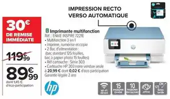 Carrefour Hp - imprimante multifonction réf. : escrib-23 offre