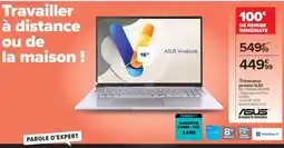 Carrefour Asus - ordinateur portable led offre