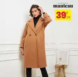 Stokomani Le comptoir du manteau offre