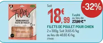 Botanic Filets de poulet pour chien offre