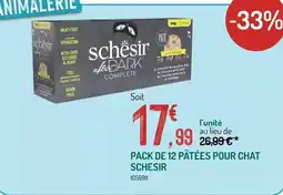 Botanic Schesir - patées pour chat offre