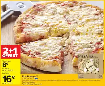Pizza 4 fromages