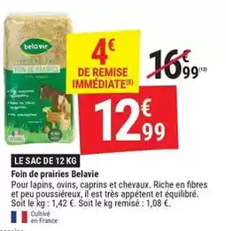 Gamm vert Belavie - foin de prairies offre