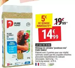 Gamm vert Mix - le sac de 20 kg offre