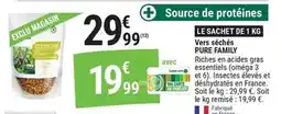 Gamm vert Pure family - le sachet de 1 kg offre