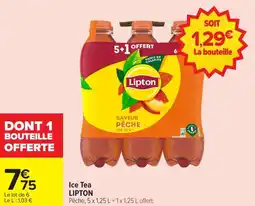 Carrefour Market Ice tea lipton offre