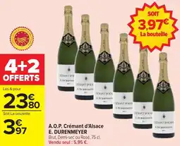 Carrefour Market A.o.p. crémant d'alsace e. durenmeyer offre