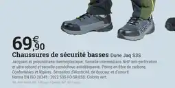 Espace emeraude KAPRIOL Chaussures de sécurité basses offre