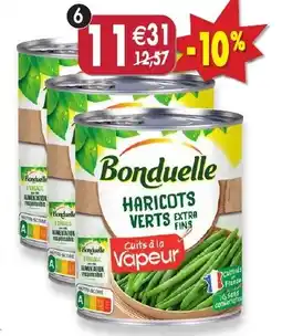 Maximo Lot de 3 boîtes 4/4 de haricots verts vapeur extra croquants offre