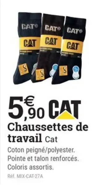 Espace emeraude CAT Chaussettes de travail offre