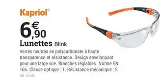 Espace emeraude KAPRIOL Lunettes offre