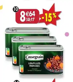 Maximo Lot de 3 boîtes 1/2. de lentilles préparées cassegrain offre